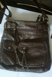 NWOT Crossbody Brown Purse